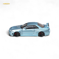 Fuji Skyline R34 GT-R Nismo Z-Tune Ice Blue 1:64