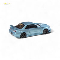 Fuji Skyline R34 GT-R Nismo Z-Tune Ice Blue 1:64
