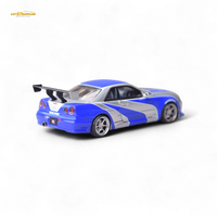 Focal Horizon Skyline GT-R R34 NFS Silver Blue 1:64