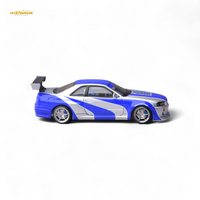 Focal Horizon Skyline GT-R R34 NFS Silver Blue 1:64