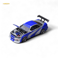 Focal Horizon Skyline GT-R R34 NFS Silver Blue 1:64