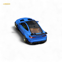 SW BMW G82 M4 Wide-Body Modified Portimao Blue 1:64