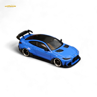 SW BMW G82 M4 Wide-Body Modified Portimao Blue 1:64