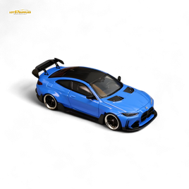 SW BMW G82 M4 Wide-Body Modified Portimao Blue 1:64