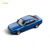 (Pre-Order) DCM BMW E34 5-Series Sedan Avis Metallic Blue 1:64