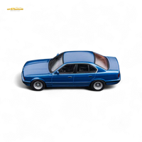 (Pre-Order) DCM BMW E34 5-Series Sedan Avis Metallic Blue 1:64