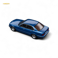 (Pre-Order) DCM BMW E34 5-Series Sedan Avis Metallic Blue 1:64