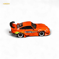 SW RWB Porsche 993 Orange 1:64