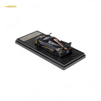 LCD Pagani Imola Matte Black Carbon 1:64