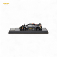 LCD Pagani Imola Matte Black Carbon 1:64