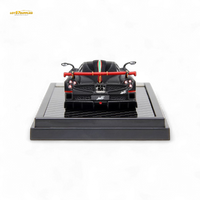 LCD Pagani Imola Matte Black Carbon Italian Stripe 1:64
