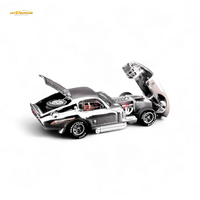 Fine Works64 Shelby Daytona Chrome Silver 1:64