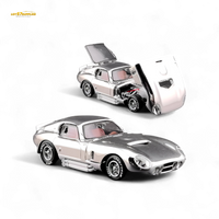 Fine Works64 Shelby Daytona Chrome Silver 1:64