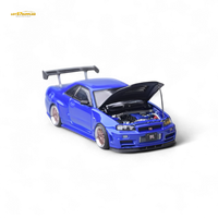Focal Horizon Skyline GT-R R34 Bayside Blue 1:64