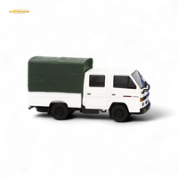 Model 1 Isuzu Covered Truck White 1:64