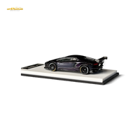 King Model Lamborghini Aventador LP700-4 Purple Carbon Fiber 1:64