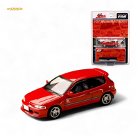 Hobby Japan Honda Civic EG6 Red 1:64