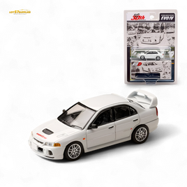 Hobby Japan Mitsubishi Lancer Evolution IV White 1:64