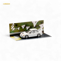 Hobby Japan Mitsubishi Lancer Evolution IV White 1:64