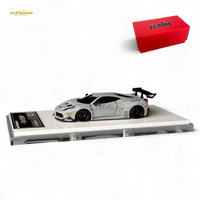 Flame LB458GT LB Wide-Body - Matte Grey 1:64