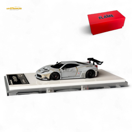 Flame LB458GT LB Wide-Body - Matte Grey 1:64