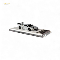 Flame LB458GT LB Wide-Body - Matte Grey 1:64