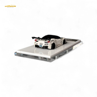 Flame Ferrari 458 GT LB Wide-Body - White 1:64 Resin
