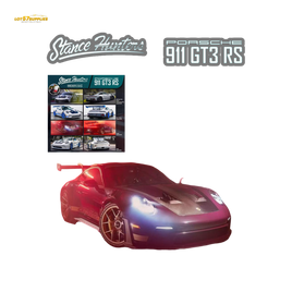(Pre-Order) Stance Hunters Porsche 911 GT3 RS Purple 1:64