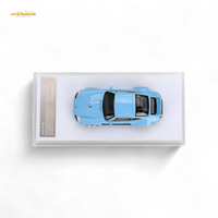 Zincit Model Porsche 911 Singer DLS Gulf Blue 1:64