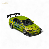 Findclassically Mitsubishi Lancer Evo 9 FNF Bryan Livery Green 1:64