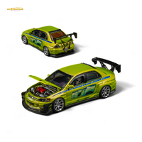Findclassically Mitsubishi Lancer Evo 9 FNF Bryan Livery Green 1:64