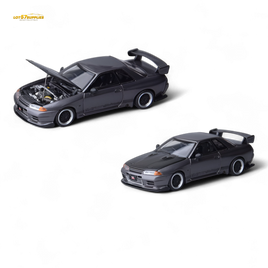 Focal Horizon Skyline GT-R R32 Top Secret Modified Grey 1:64