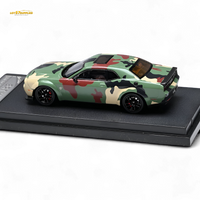 Stance Hunters Dodge Challenger SRT Hellcat Army Green 1:64