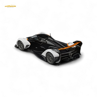 (Pre-Order) CM Model McLaren Solus GT Black White 1:64