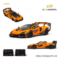 CM Model McLaren Senna GTR Papaya Orange 1:64