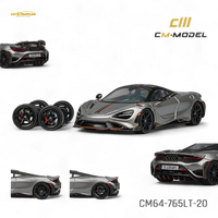 (Pre-Order) CM Model McLaren 765LT Silver Gray 1:64