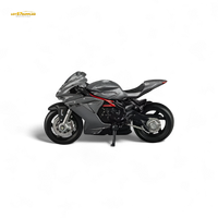CM Model MV Agusta F3 Rosso - Metallic Gray 1:64