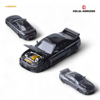 Focal Horizon Nissan Skyline GT-R R33 Nismo 400R - Black 1:64