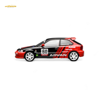 Motorhelix Honda Civic Type R EK9 Advan Livery 1:64