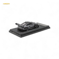 (Pre-Order) HKM Porsche 911 GT3 R Rennsport Grey 1:64