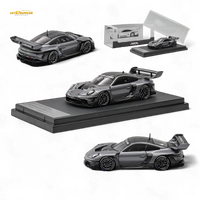 (Pre-Order) HKM Porsche 911 GT3 R Rennsport Grey 1:64