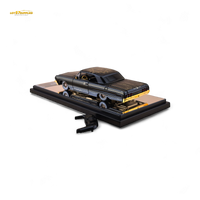 Fine Works64 Chevrolet Impala Lowrider Black Gold Livery 1:64