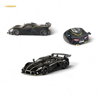 Rhino Model RM Hennessey Venom F5 Black 1:64