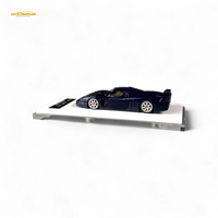 YM Model Maserati MC12 Stradale Corsa Blue Carbon 1:64