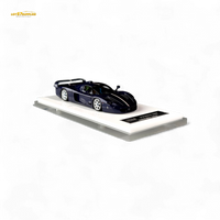 YM Model Maserati MC12 Stradale Corsa Blue Carbon 1:64