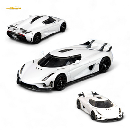 (Pre-Order) SC Art Regera Pearl White 1:64