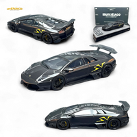 DMH Lamborghini LP 670-4 Full Black Carbon 1:64