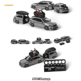 MORTAL Altezza Gita ELIXIR Silver Gray Trailer 1:64