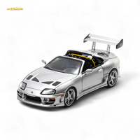 (Pre-Order) Fast Speed Supra Targa - Silver 1:64