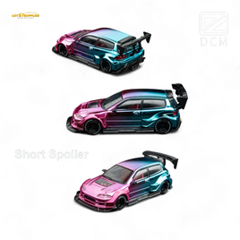 DCM Honda EG6 Hatchback Wide Body Dazzling Colorful 1:64
